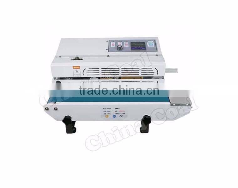 FR-600A Desktop Horizone Automatic Continuous Bag Band Sealing Machine