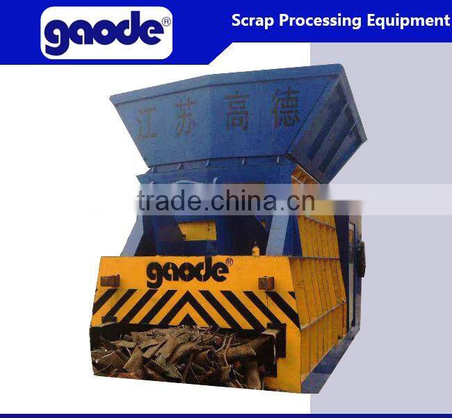 Box Type Hydraulic Scrap Metal Shear Equipment