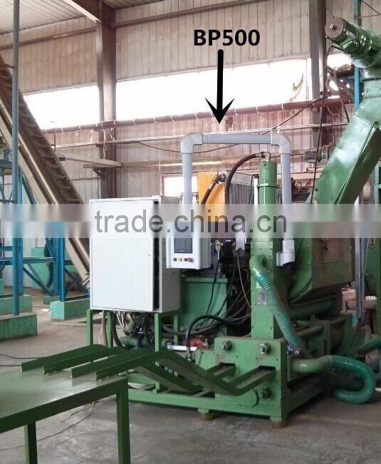 hydraulic biomass brick briquette machine 37kw from China