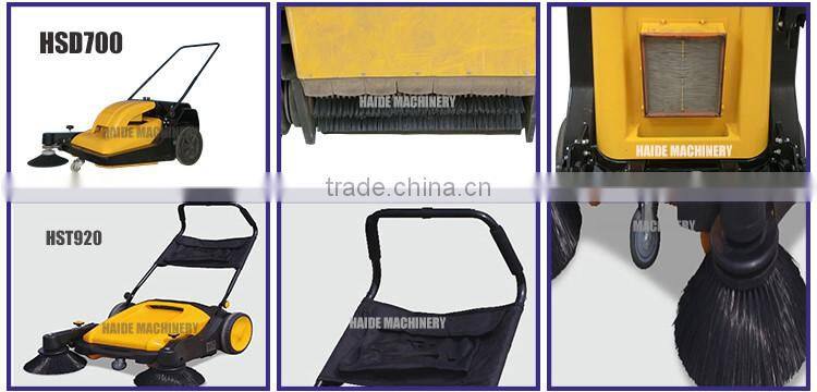 Promotion HS600A mechanical garden sweeper with 60cm width
