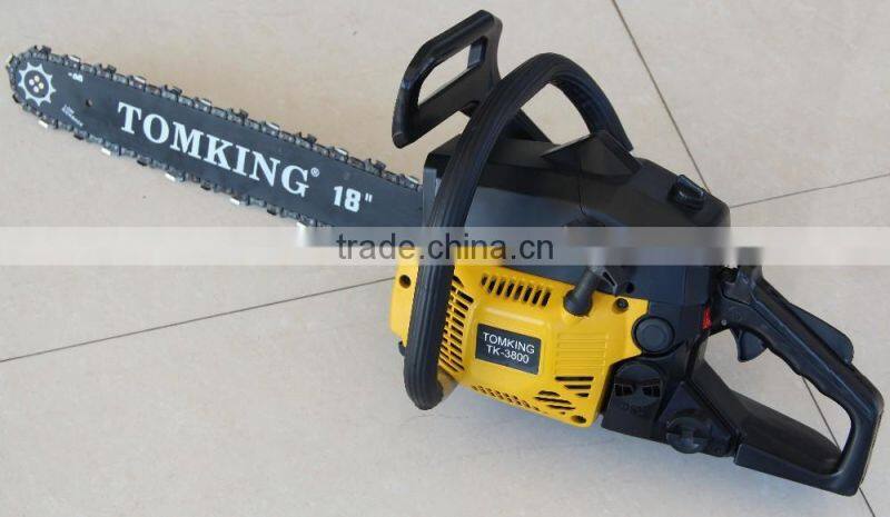 3/8" chain saw/38cc chain saw/big chain saw