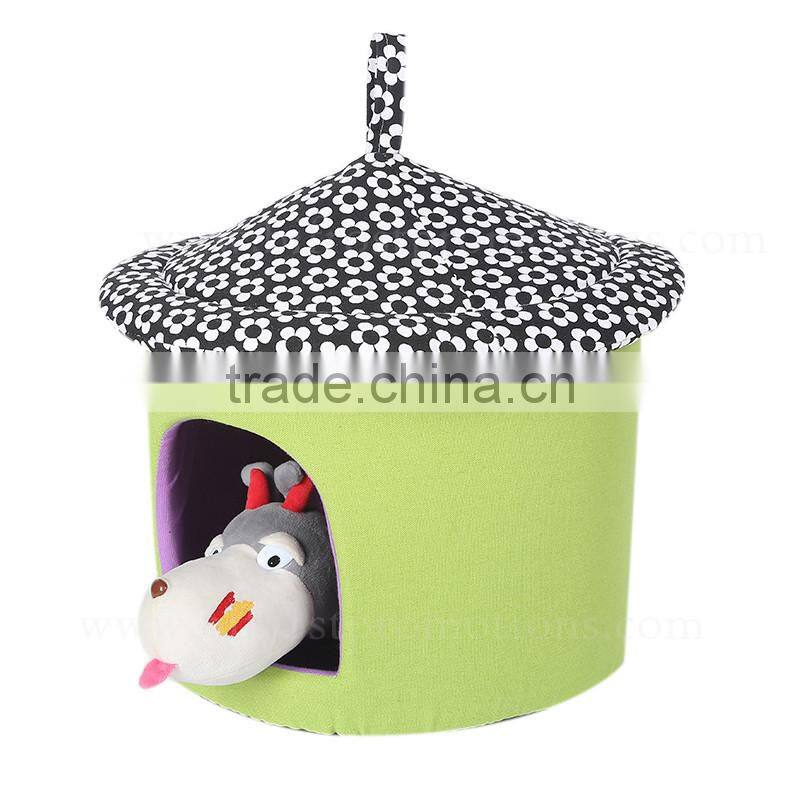 Hot Sale Fabric Folding Indoor Cat House