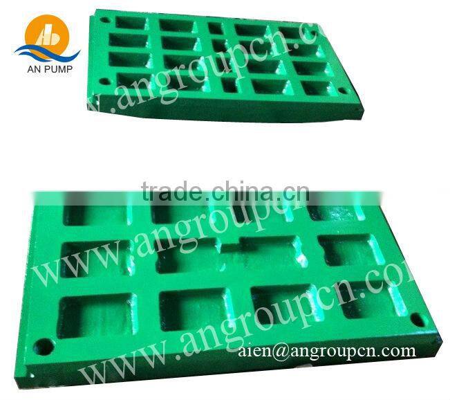 Cone Crusher Wear Spare Parts Jaw Plate