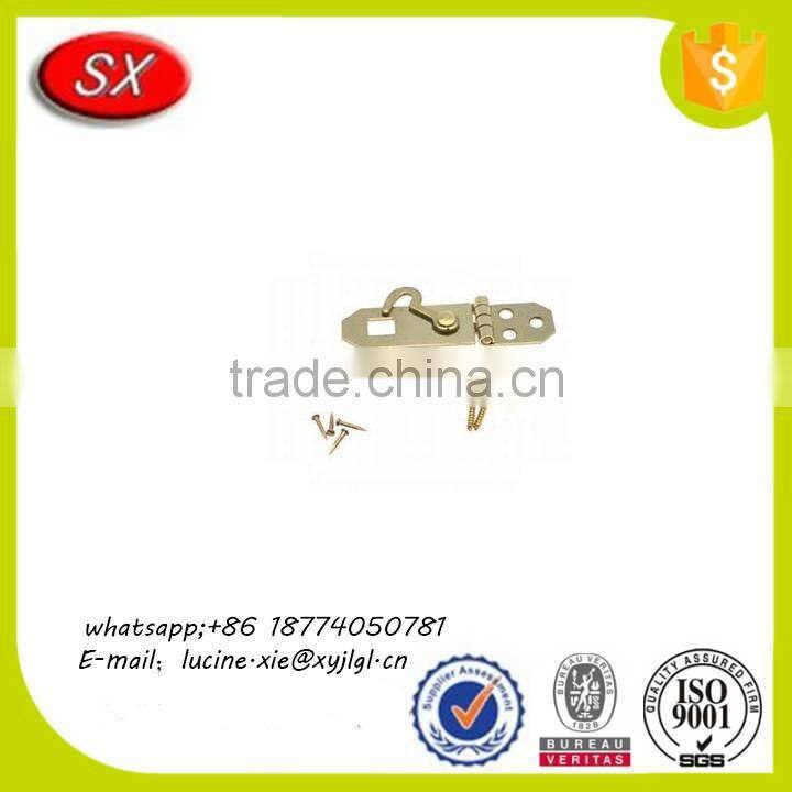 OEM top quality furniture lock door hasp cabinet metal stamping door hasps