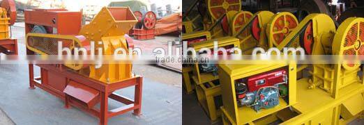 Diesel engine mobile hammer crusher