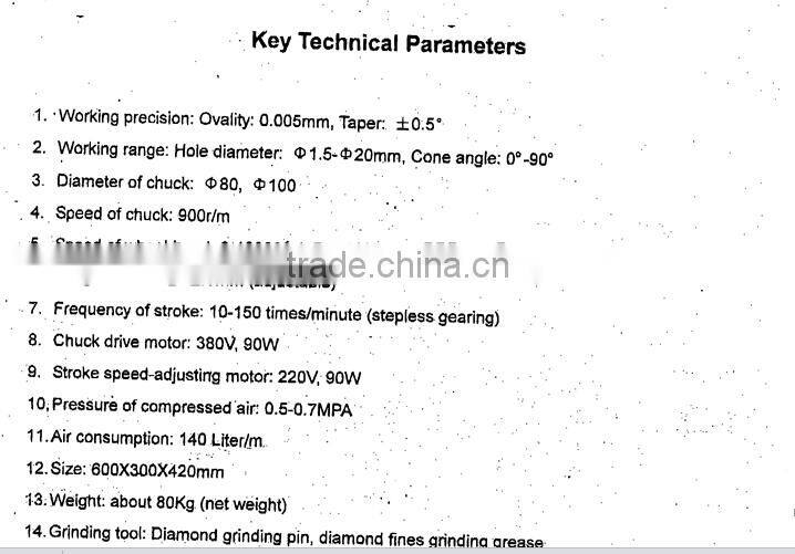 die repair machine for wire drawing machine