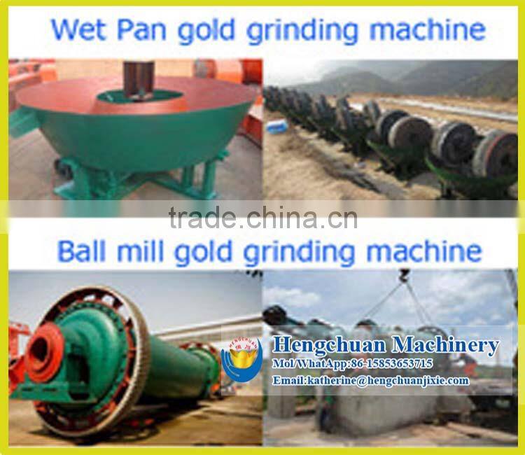 China Manufacture Gold Grinding Wet Pan Mill with High Efficiency