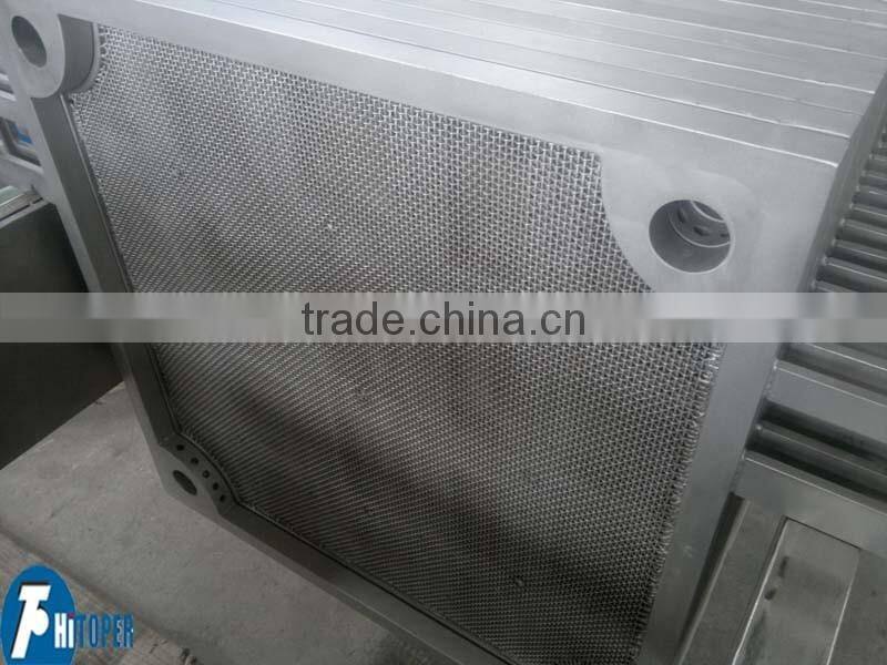 High quality stainless steel filter press plate.