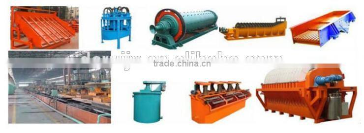Gold mining plant for ore dressing by flotation cell