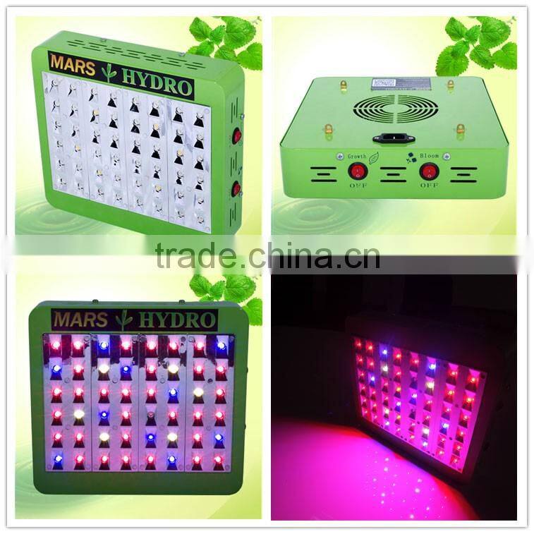 Hydrophonic Agriculture Marshydro Reflector 48 Full Spectrum LED Grow Light for Indoor Plant Commercial Greenhouse