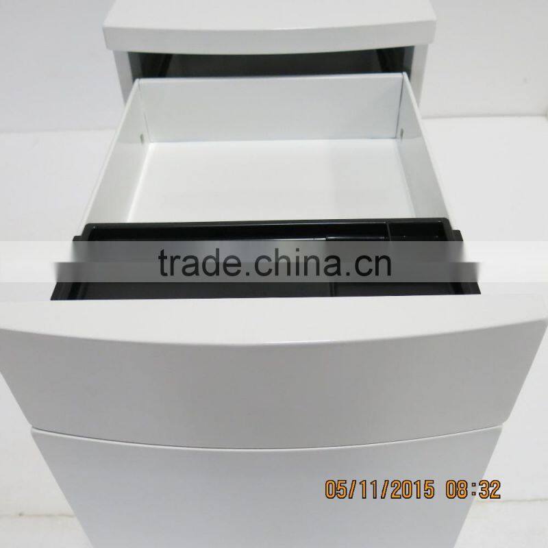 2015 newly updated steel metal mobile pedestal file cabinet