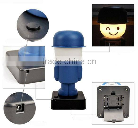 Creative fashion USB battery two-purpose night light / lamp