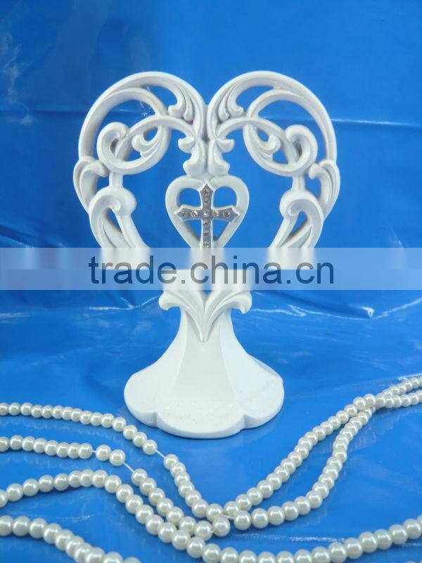 heart with cross for wedding souvenirs 2014 wedding