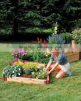 vertical garden modules rectangular planter box plastic raised gardening