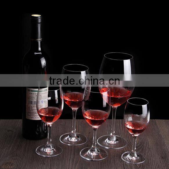 Factory Hot Sale Clear Drinking Glass Goblet,White wine glass/glass goblet