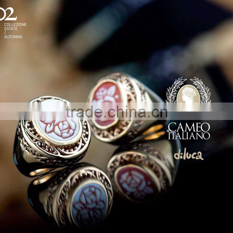 Alibaba Express 925 Sterling Silver Handmade Colorful Cameo Bracelet Made in Italy B5 cameo 12-16mm