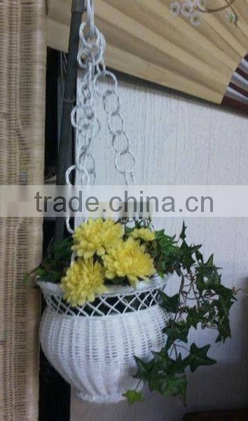 Home decorate wicker vase & flower basket