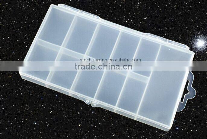 Nail Art Acrylic Tips Rhinestone Plastic Case