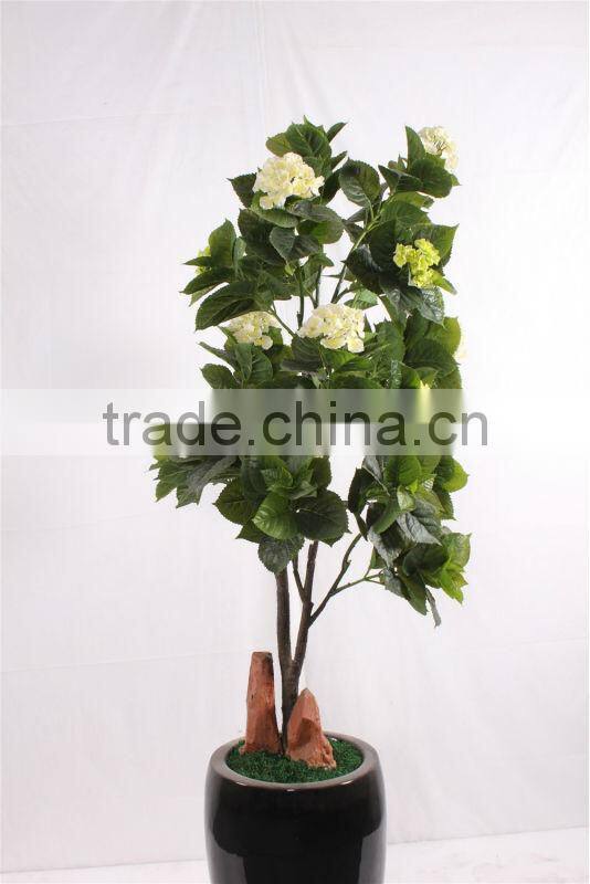 bonsai artificial plants,party decoration, artificial Hydrangea for decoration