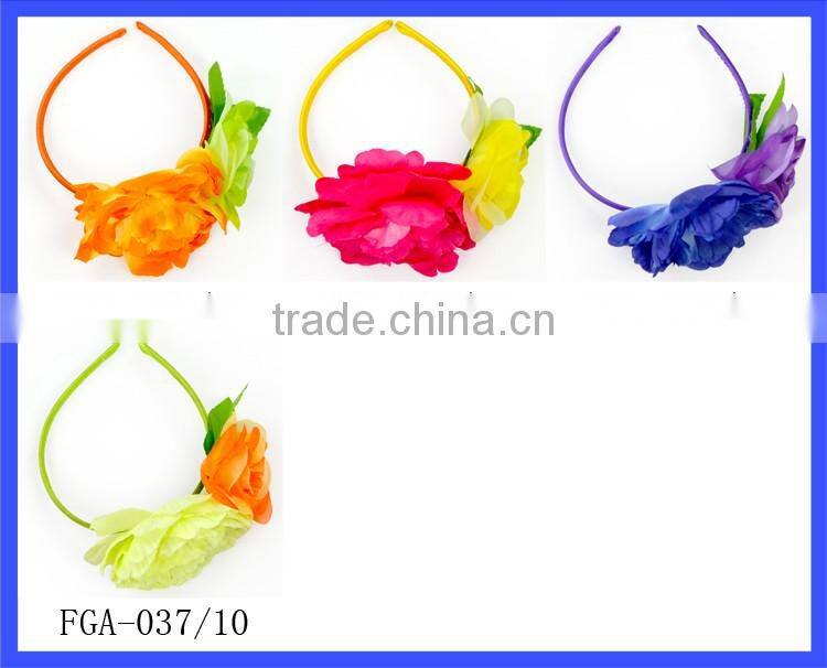 Pretty Cheap Pink White Flower Headwear