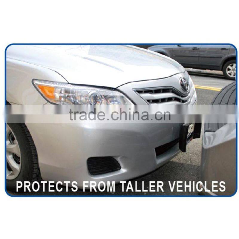 Front Car Bumper Protection, Ultimate Front Bumper Guard. Front Bumper Protection License Plate Frame. Tougher Than Stee