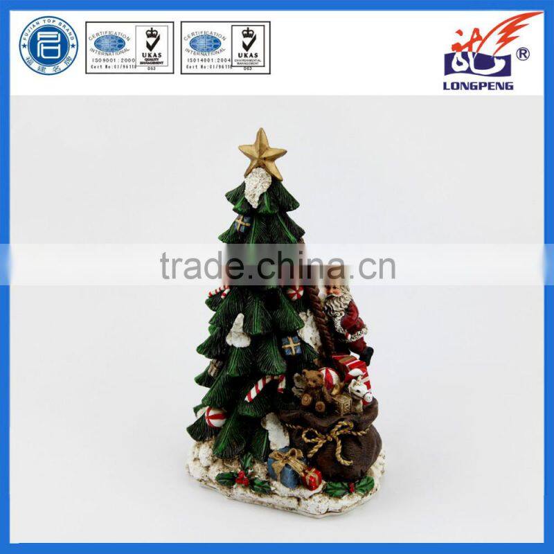 Resin Crafts Christmas Gift Ideas Christmas Tree with Led Light
