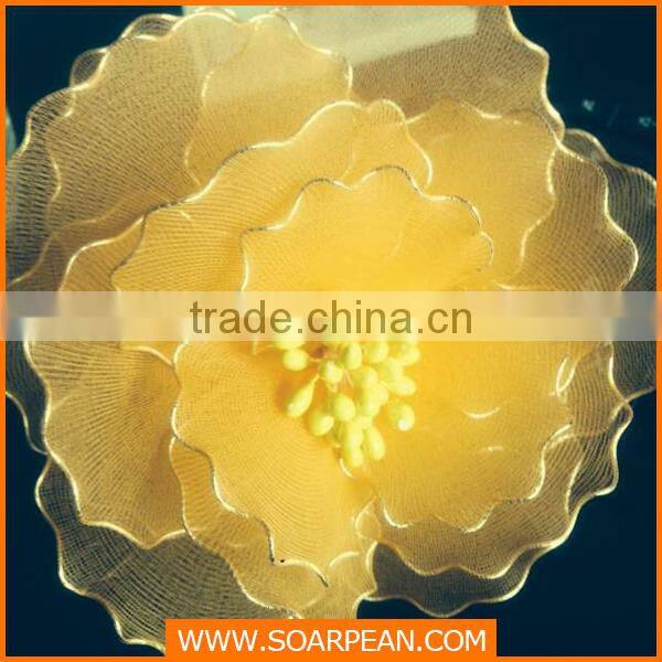 artificial plastic flower & wreath