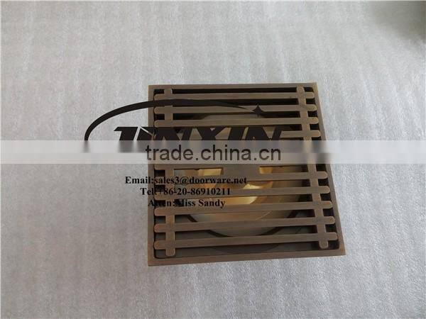 JINXIN Supply Deodorant Brass Linear Floor Drain