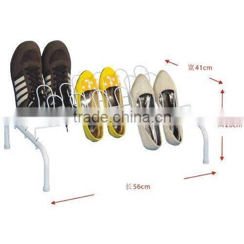 560*410*260mm powder coating iron tube Shoes Rack shelf holder
