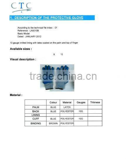 SunnyHope Rubber Coated Gloves