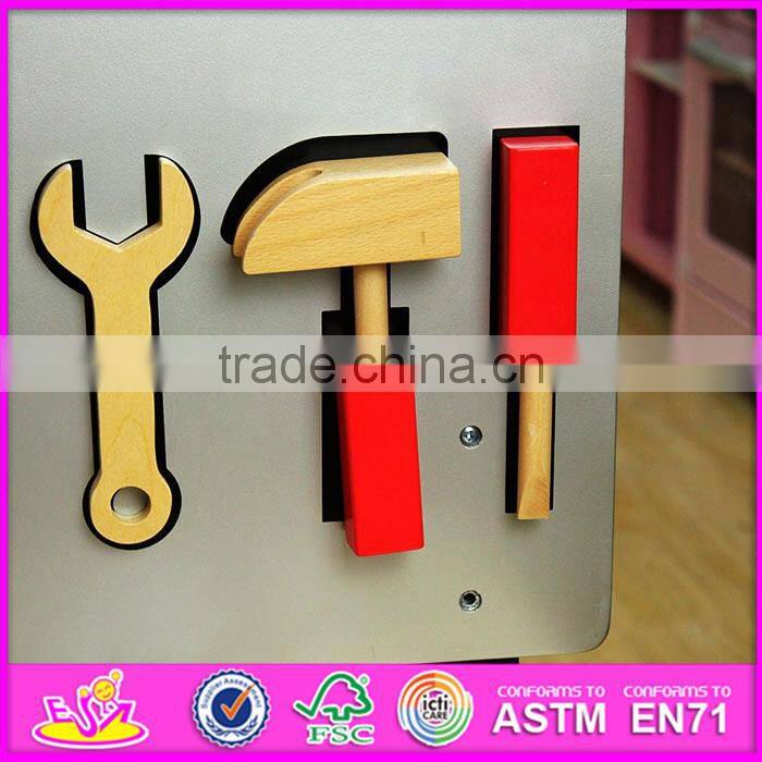 2016 new design wooden tool toy set, top fashion wooden tool toy set, educational wooden tool toy set W03D070