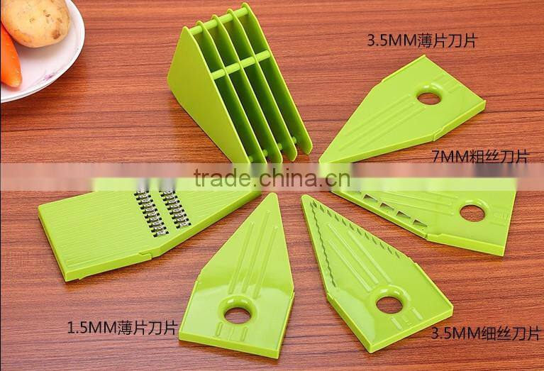 Professional Mandolin Slicer Vegetable Chopper Fruit Julienne Cutter
