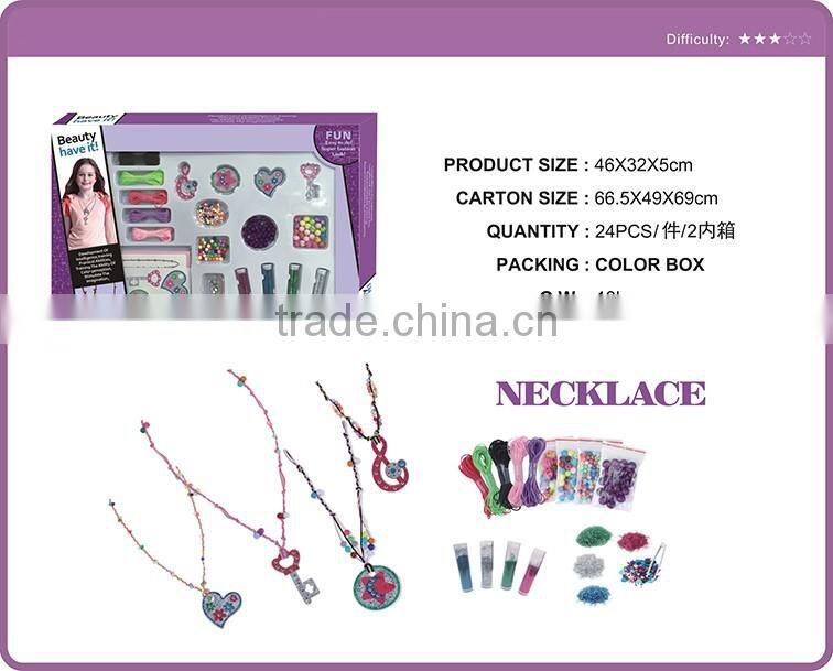 Cheap handmade diy jewelry kit for kids