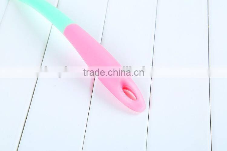 Silicone serving turner flower shape slotted turner for cooking