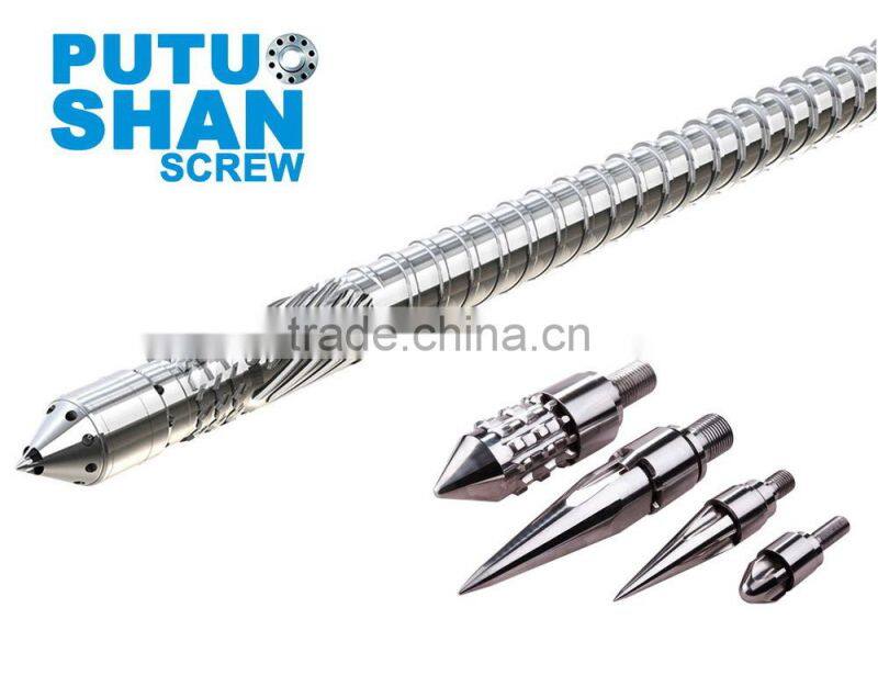 Nitriding injection single screw and barrel for plastic injectoin moulding machine