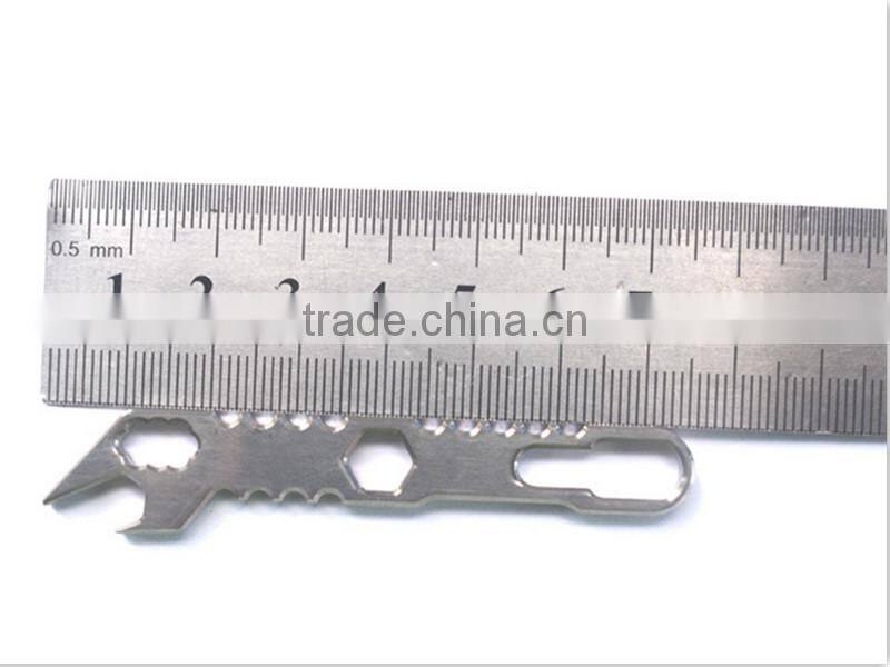 TK-2158 EDC Titanium Alloy beer opener Crowbar Screwdriver Multipurpose Pocket Survival Tool