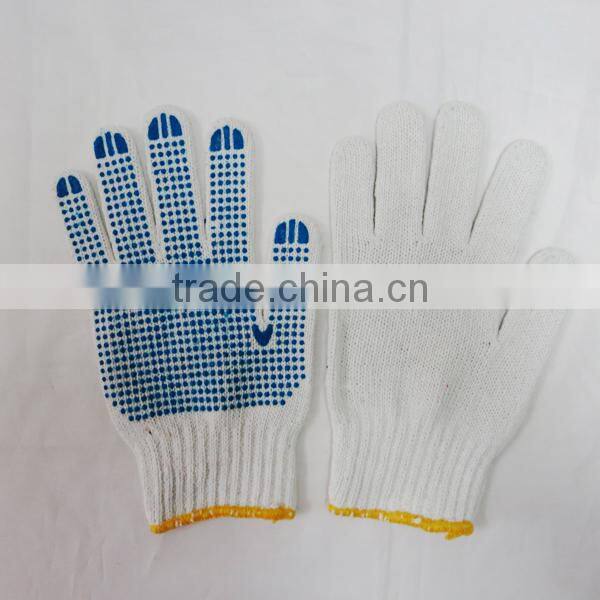 PVC Dotted Work Gloves Industrial Gloves Labour Gloves
