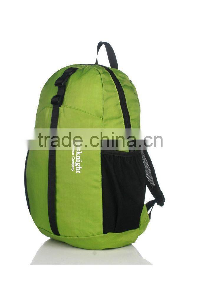 Custom Made Assorted Colors Nylon Wholesale Vintage Backpack Foldable Travelling Backpack(CF-212)