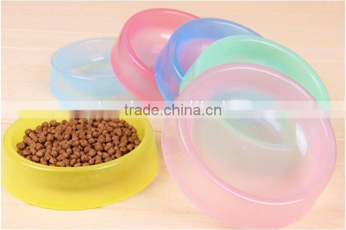 Wholesale OEM ODM Natural Plastic Pet Slow Feeder Pet Bowl Dog Bowl plastic disposable plastic pet bowl