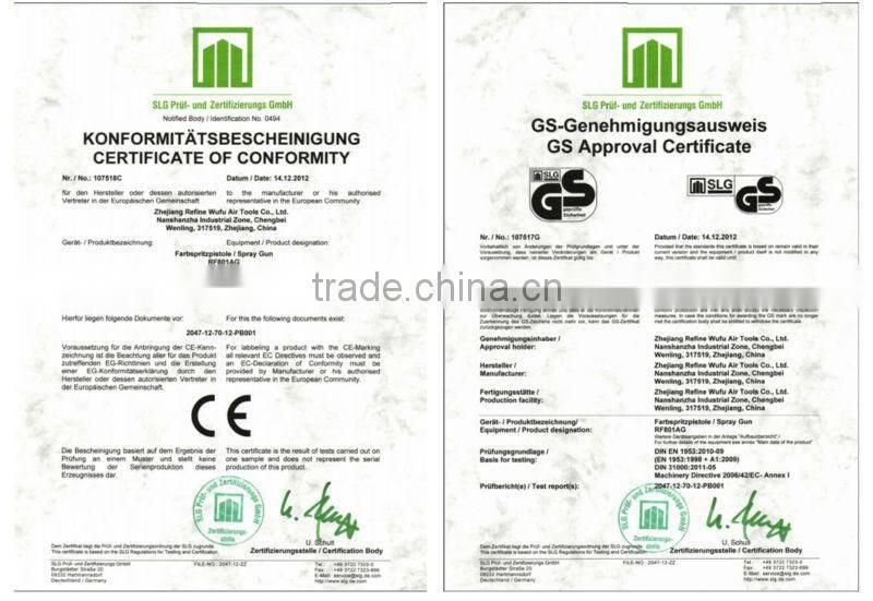 LVMP Spray gun new design with highly efficiency RF801AG air tools