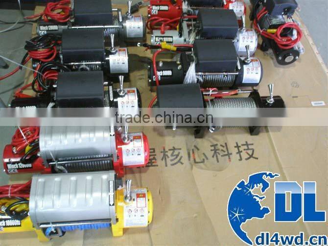 China Manufacturer 9000lbs Light Duty Electric Winch For Car Use