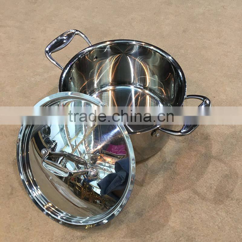 Kitchen Cook Stainless Steel Pot in set