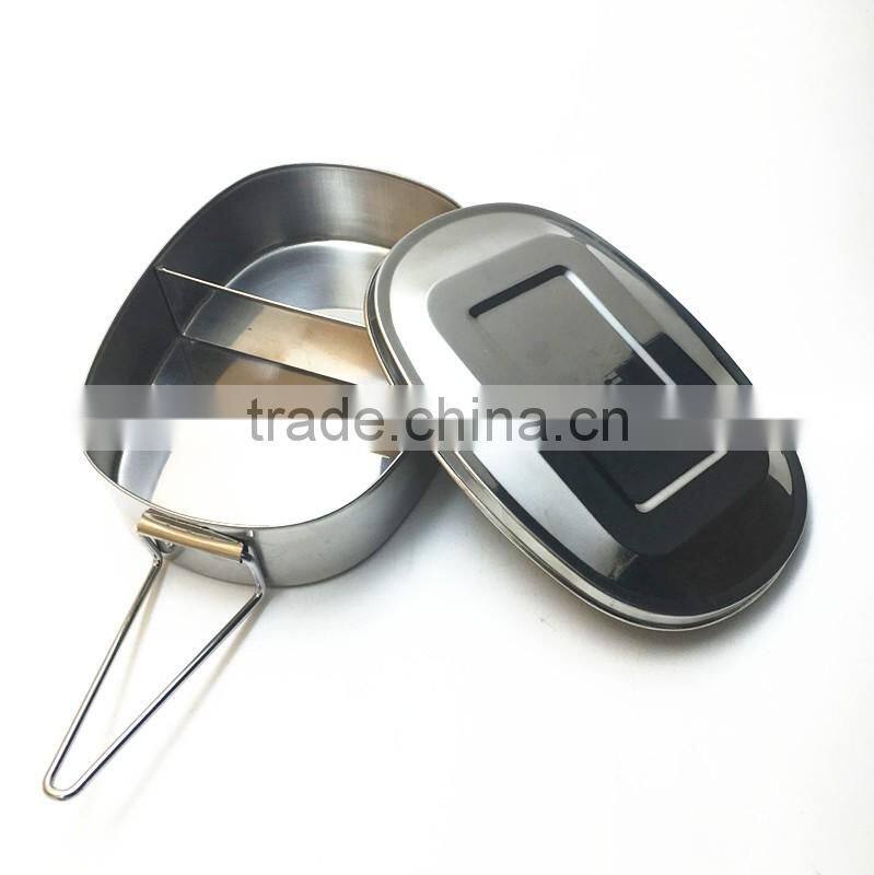 Popular design stainless steel bento lunch box for kids