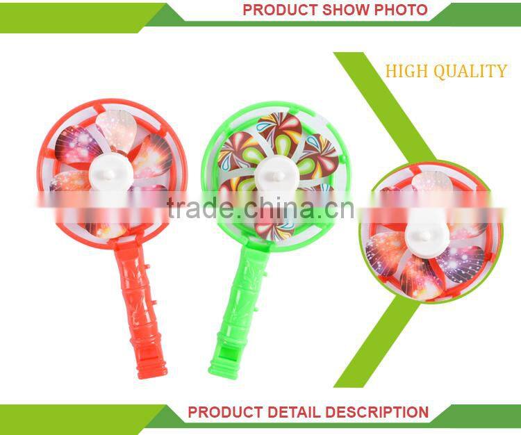 Hot selling windmill shape set cheap plastic toy whistle