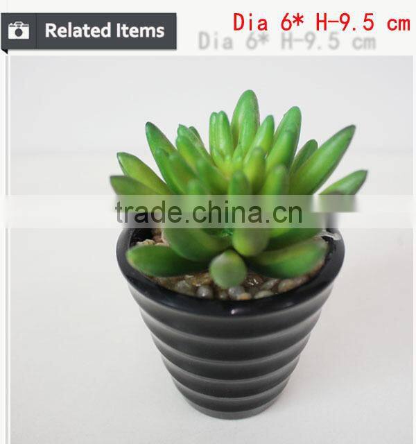 Hot sale artificial potted plants chinese succulent plants