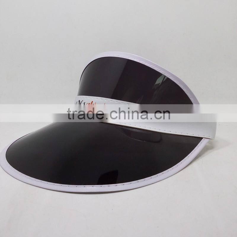 Hot Sale Fashion Transparent Colors PVC Hat For Unisex Sun Hat