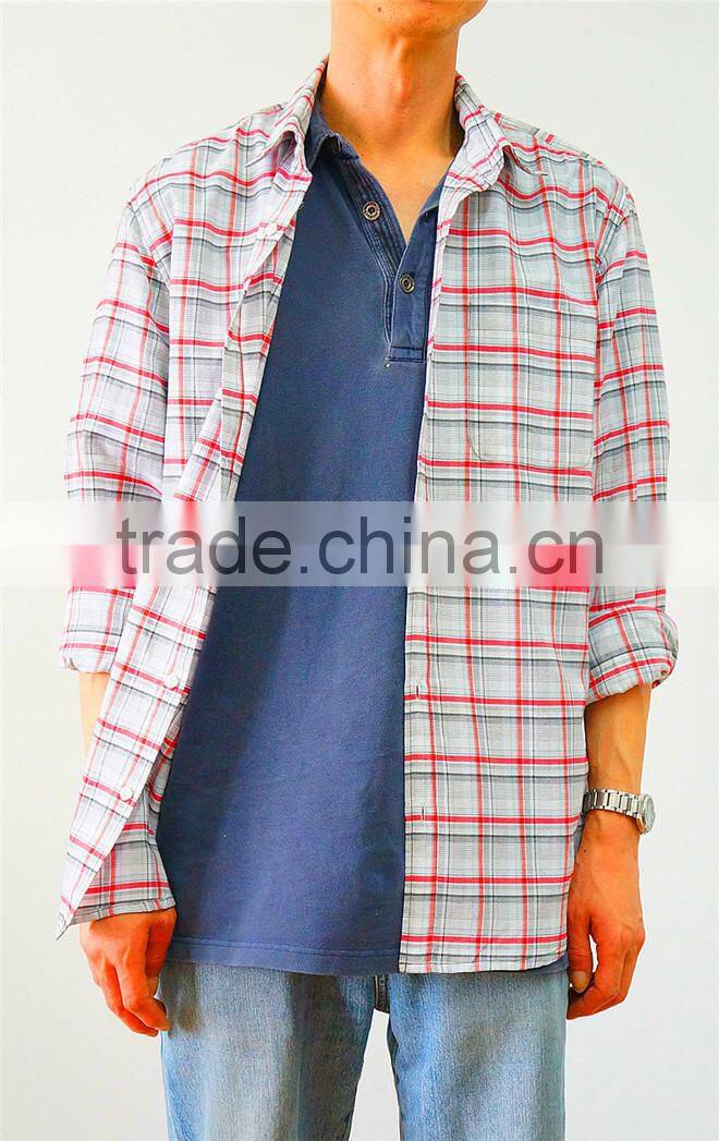 100% cotton yarn dye long sleeve shirt, men long sleeve shirt, spring/fall shirt