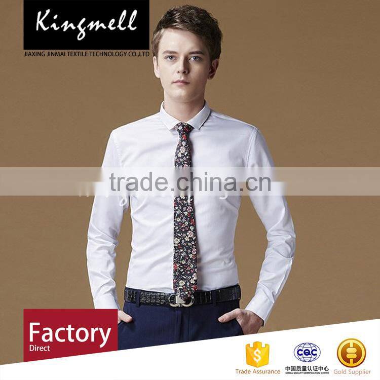 Custom made floral digital printed 100% cotton neckties for men