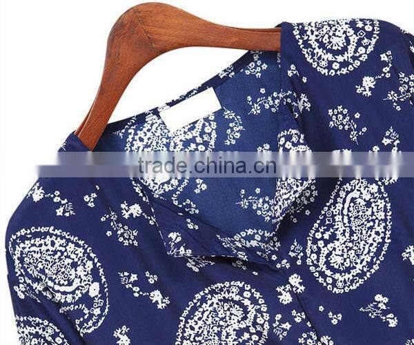 HD-D81 new design OEM factory floral women summer dresses/casual dress