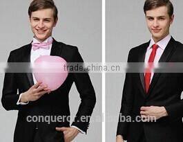New disign Most popular Black One button Wedding dress suits for men SHT562